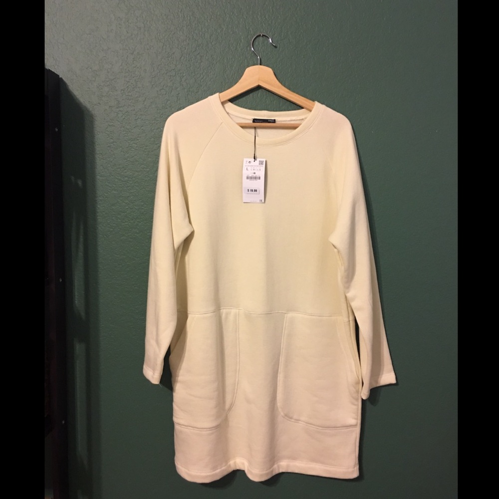 Zara Plush Dress with Pockets
